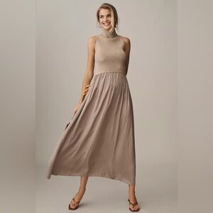 THE THEA SLEEVELESS TWOFER MAXI DRESS